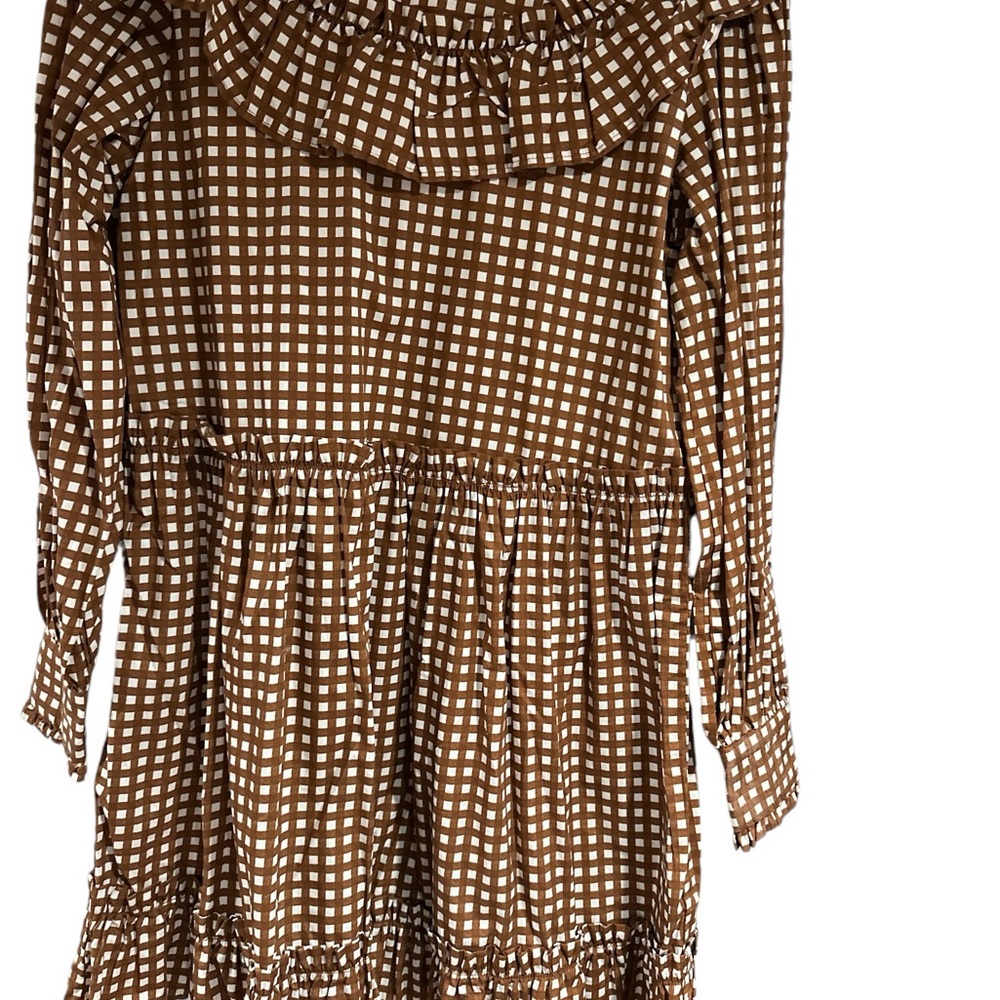 Porridge Penny Gingham Mini Dress